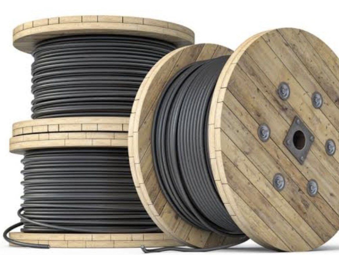 Drums of electrical cable
