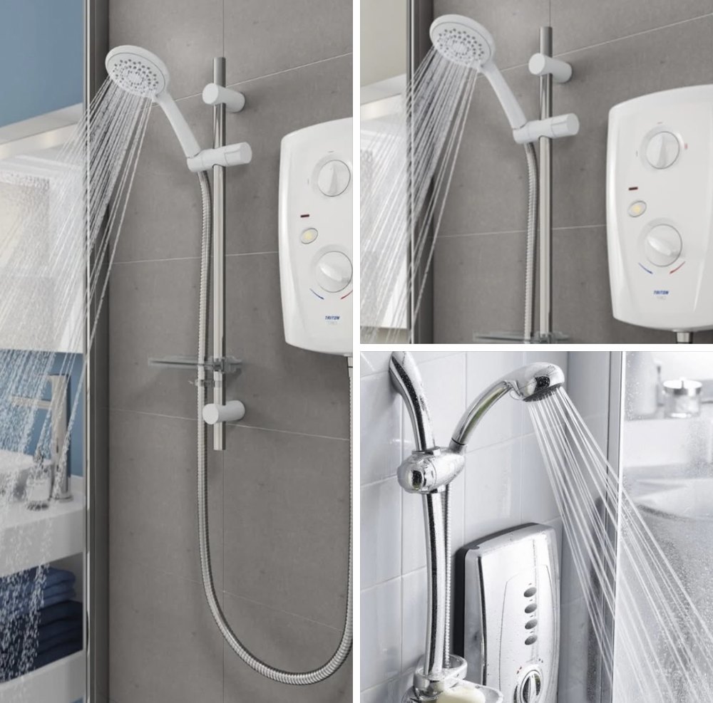 Selection of modern electric showers